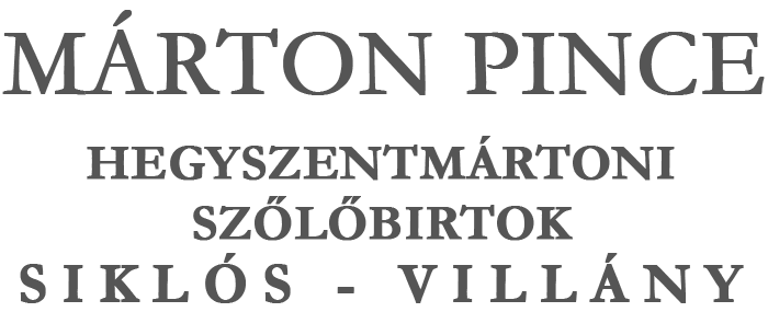 Márton Pince Hegyszentmártoni Szőlőbirtok logó